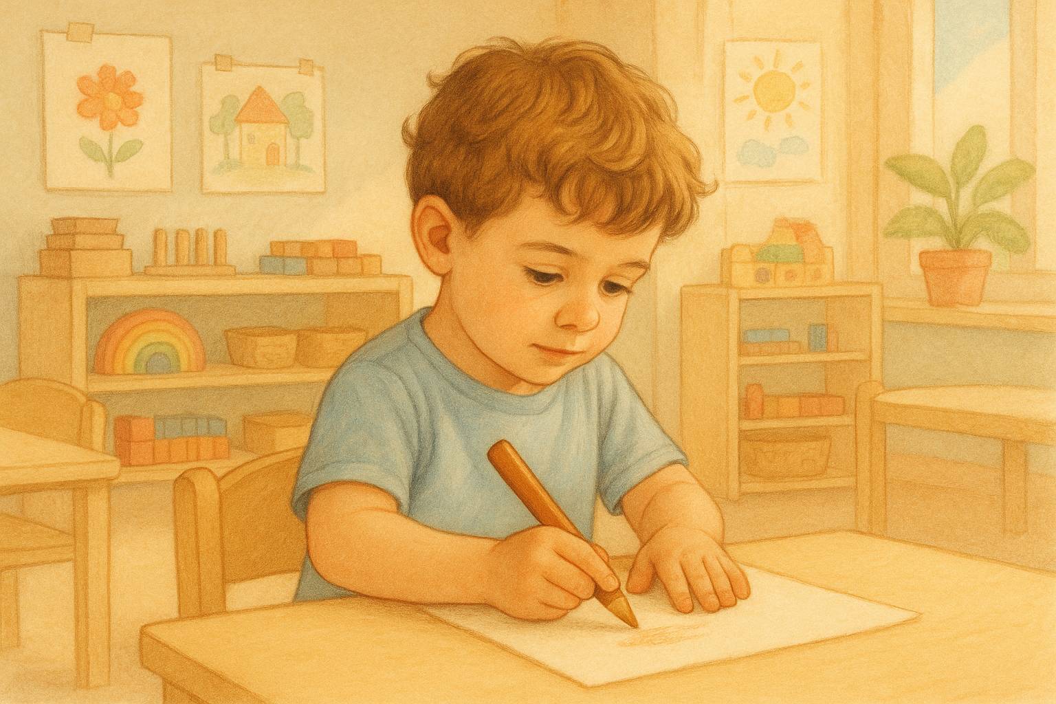 Actividades de preescritura para niños zurdos de 4 a 5 años