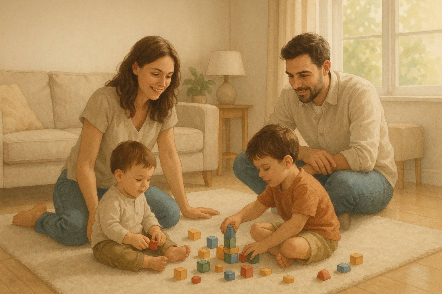Cómo reducir las discusiones en casa cuando hay dos niños pequeños