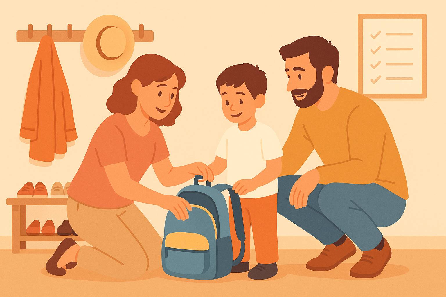 Guía rápida para preparar la mochila de infantil sin olvidos