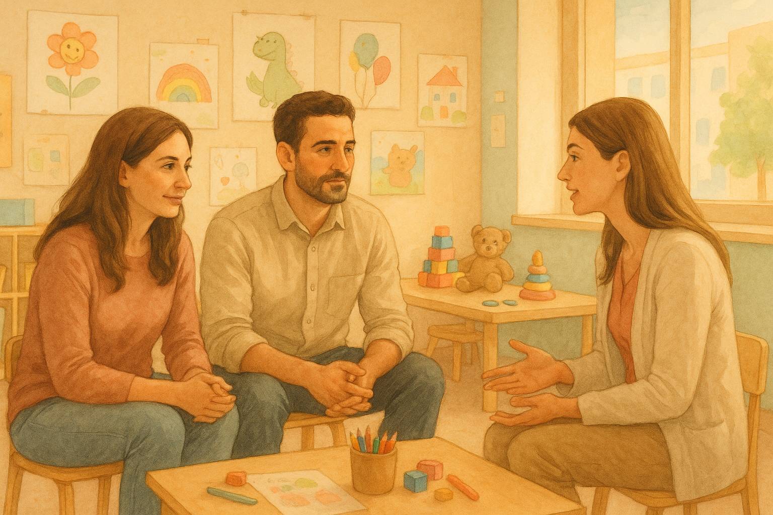 Guía rápida para preparar una reunión con la tutora de infantil