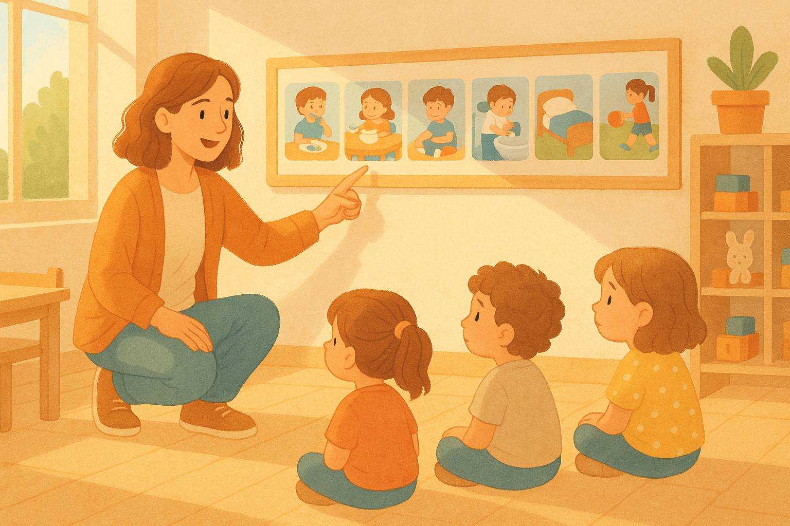 Ideas para introducir los conceptos de antes y después en infantil