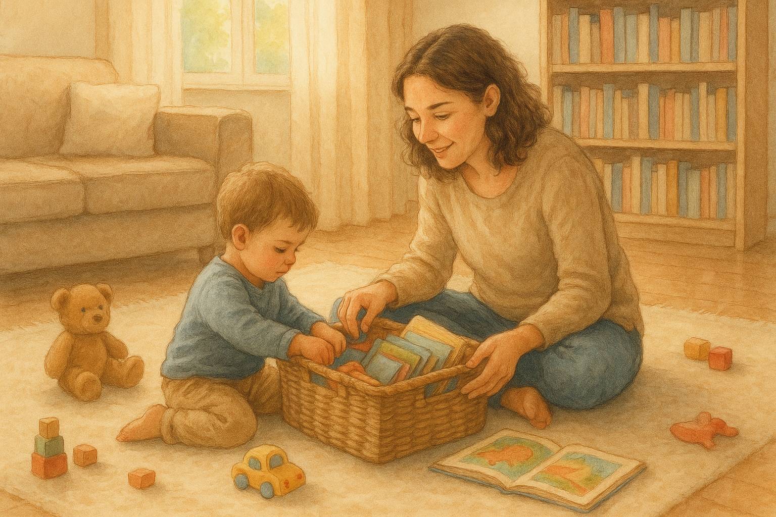 Juegos caseros para estimular el lenguaje en niños de 18 a 30 meses