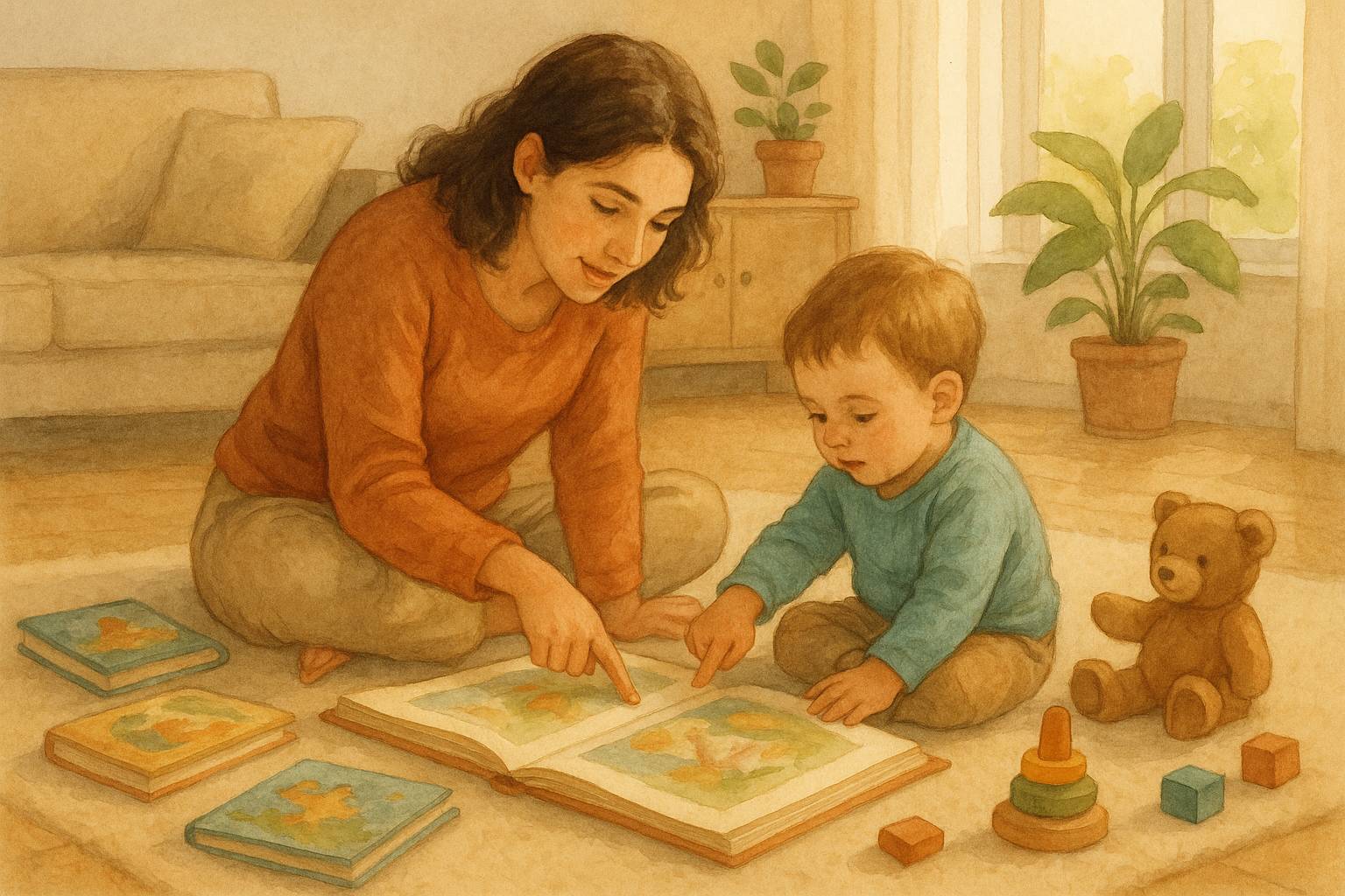 Juegos de buscar y encontrar para ampliar vocabulario en niños de 2 a 3 años