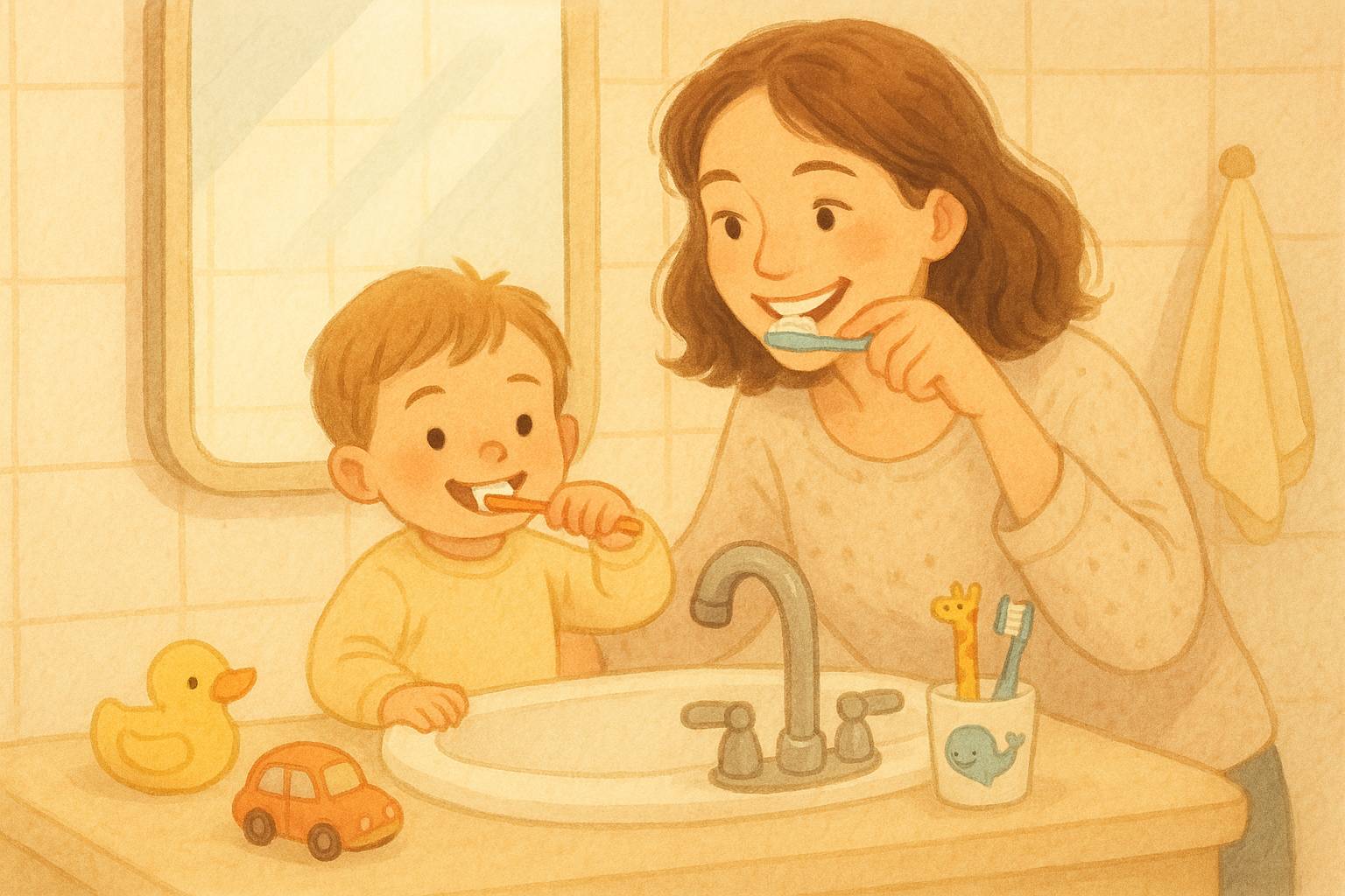 Qué hacer si mi hijo de 2 años no quiere lavarse los dientes
